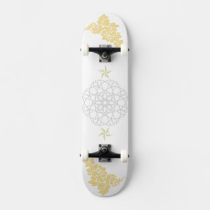 Konstruktion av Celestiis i naturvektor Skateboard