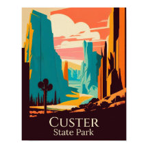 Konstruktion av Contemporaryn Custer State Park