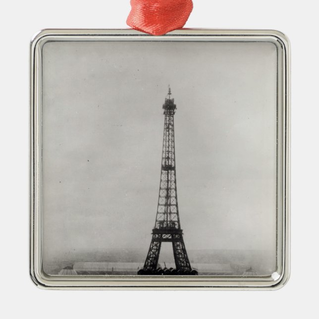 Konstruktion av det Eiffel torn Julgransprydnad Metall (Framsidan)