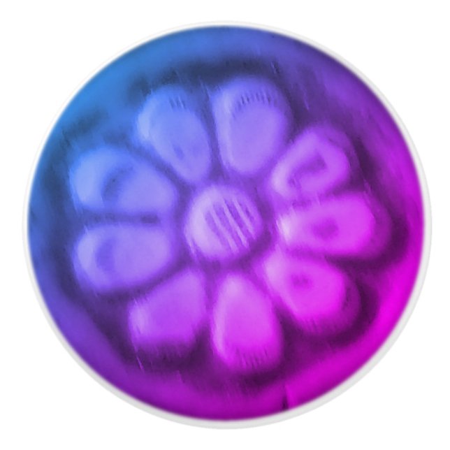 KONSTRUKTION AV DÖRRACERAMISK PULL-KONT STIL KNOPP (Framsidan)