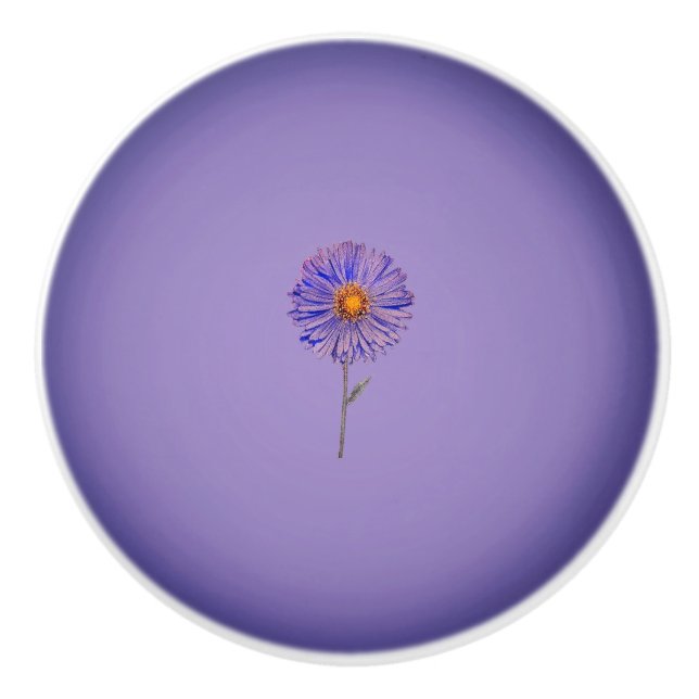 KONSTRUKTION AV DÖRRACERAMISK PULL-KONT STIL KNOPP (Framsidan)