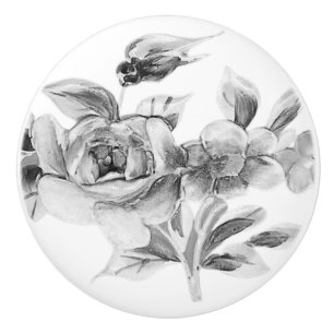 KONSTRUKTION AV DÖRRPULL CERAMISKT FORMAT KNOPP