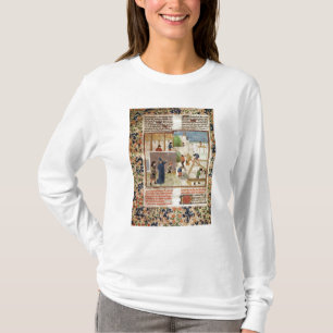 Konstruktion av ett hus tee shirt