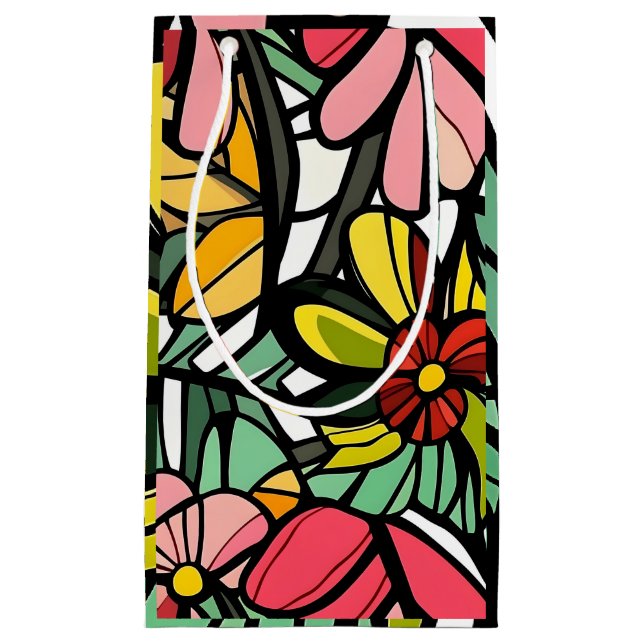 Konstruktion av fastsatt glasblomma (Framsidan)