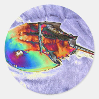 Konstruktion av hästskotskrapor runt klistermärke