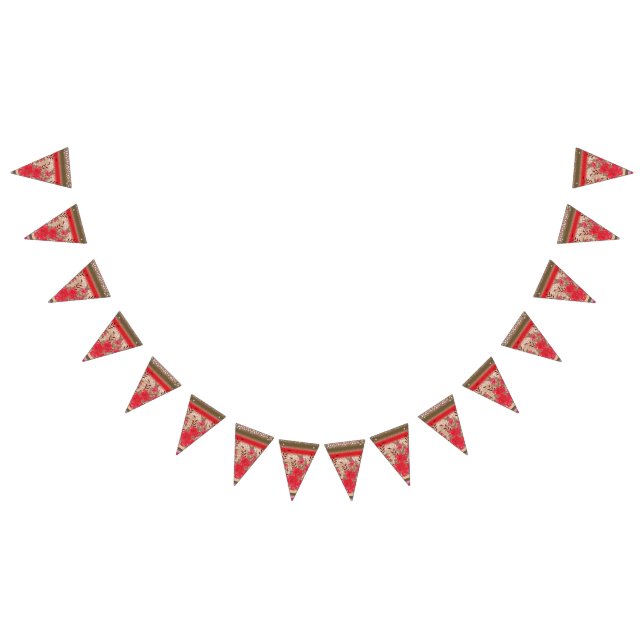 Konstruktion av integrerad struktur med blommönste vimplar (Alla)