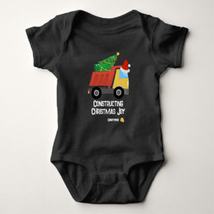 Konstruktion av jul Joy Construction Lastbil T Shirt