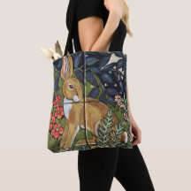 Konstruktion av kanin Hare Tapestry Antique Bunny