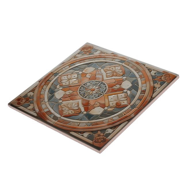 Konstruktion av keramiska plattor för blommigt kakelplatta (Sidan)