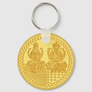 KONSTRUKTION AV LAKSHMI OCH GULD NYCKELRING