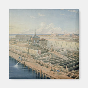 Konstruktion av skeppsdockor magnet