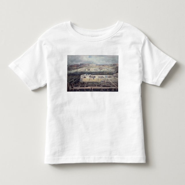 Konstruktion av skeppsdockor tee shirt (Framsida)