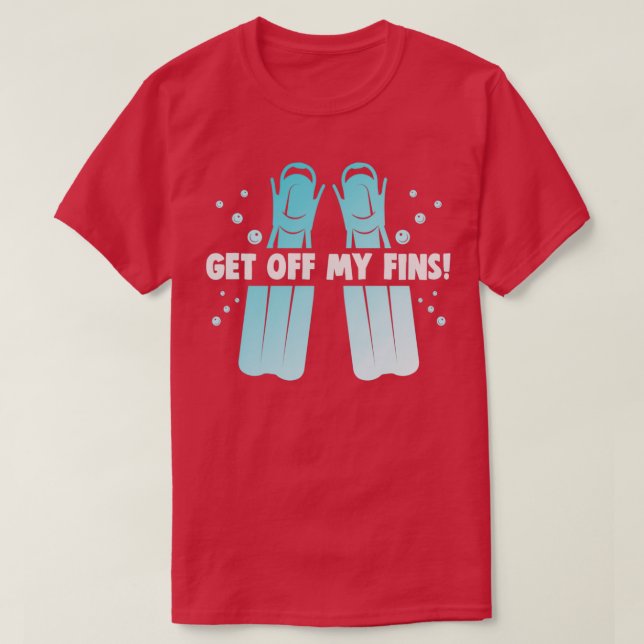 Konstruktion av skubinstruktör snorkeling 14 t shirt (Design framsida)