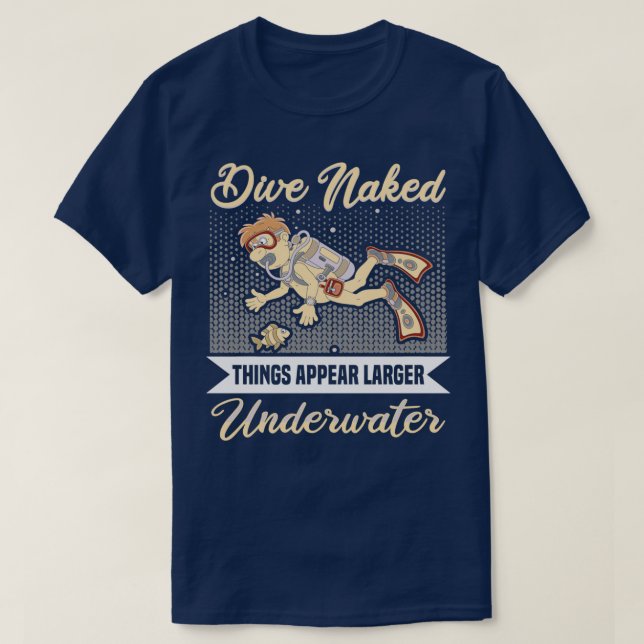 Konstruktion av skubinstruktör snorkeling 18 t shirt (Design framsida)