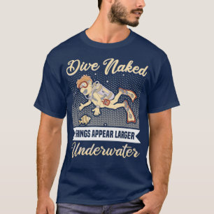 Konstruktion av skubinstruktör snorkeling 18 t shirt