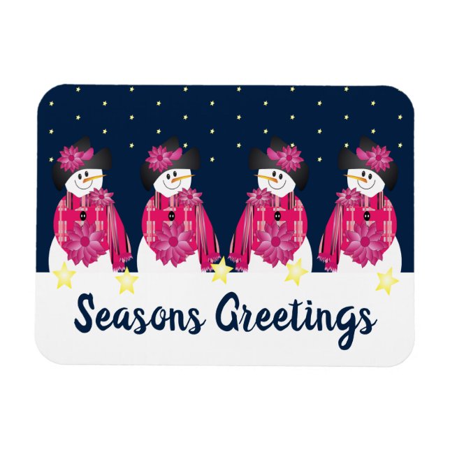 Konstruktion av stollig och Cute Magnet (Horisontell)