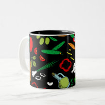 Konstruktion av vegetabiliska tvåtonkaffe Mugg