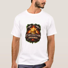 Konstruktion Död före vanära Mörk cyklist  T Shirt