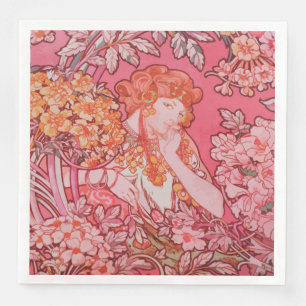 Konstruktion för Art nouveau Papprare blöjor Pappersservett