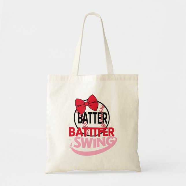 Konstruktion för "Batter Swing"-teknik med cute Ba Tygkasse (Framsidan)