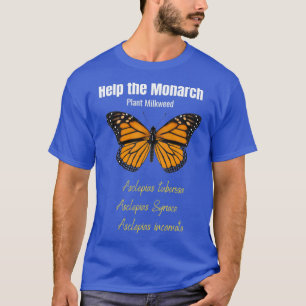 Konstruktion för bevarande av marschfjäril t shirt