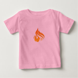 Konstruktion för brandkonst t shirt
