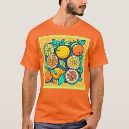 Konstruktion för citrusfrukter t shirt