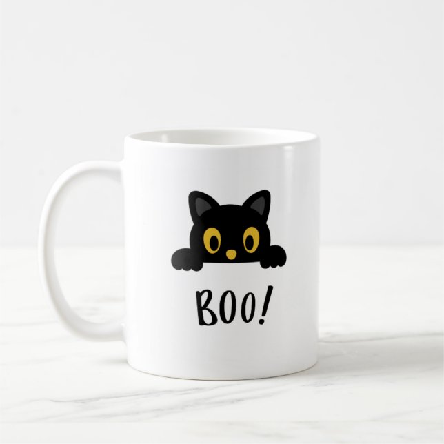 Konstruktion för Cute Halloween-kaffekaffe Mugg (Vänster)