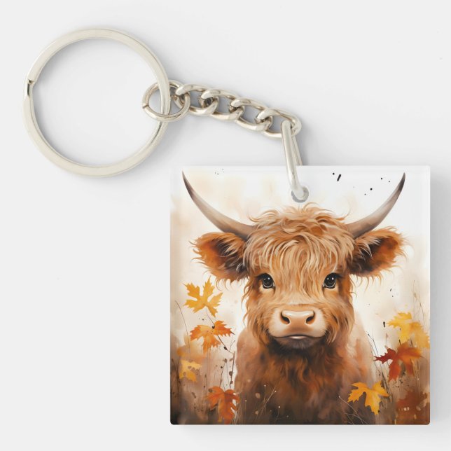 Konstruktion för Cute Highland Cow Series 1 (Framsidan)