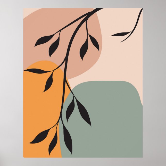 Konstruktion för elegant av konstverk poster (Framsidan)