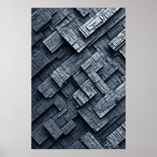 Konstruktion för geodetiskt system poster (Framsidan)