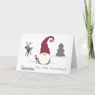 Konstruktion för Gnome och Reindeer Scandinavian T Kort