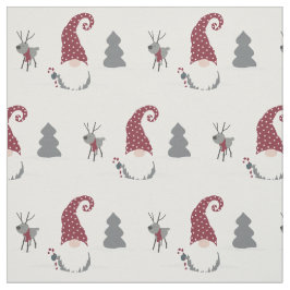 Konstruktion för Gnome och Reindeer Scandinavian T Tyg