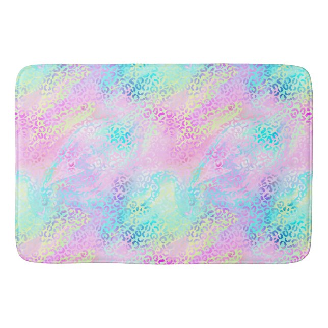 Konstruktion för Iridescent Leopard-serien 10 Badrumsmatta (Framsidan)