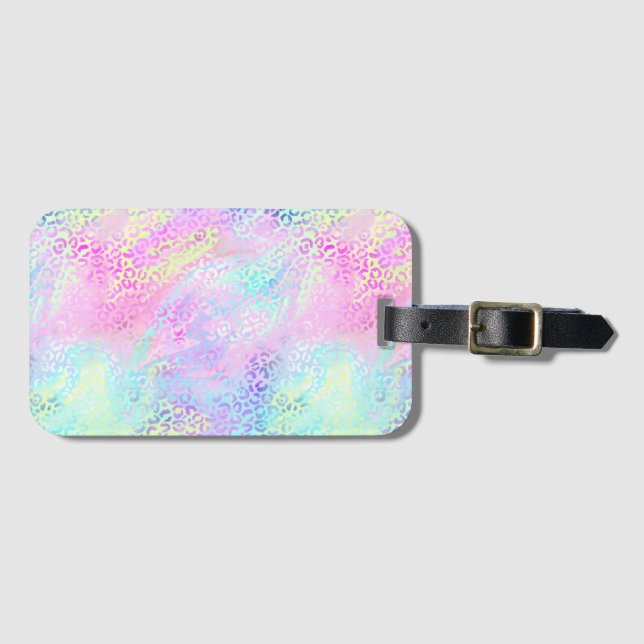 Konstruktion för Iridescent Leopard-serien 10 Bagagebricka (Framsida horisontal)