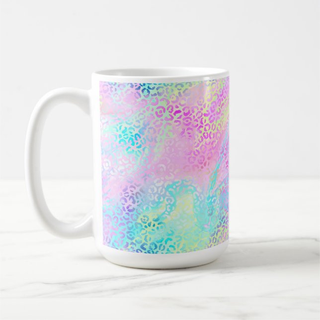 Konstruktion för Iridescent Leopard-serien 10 Kaffemugg (Vänster)