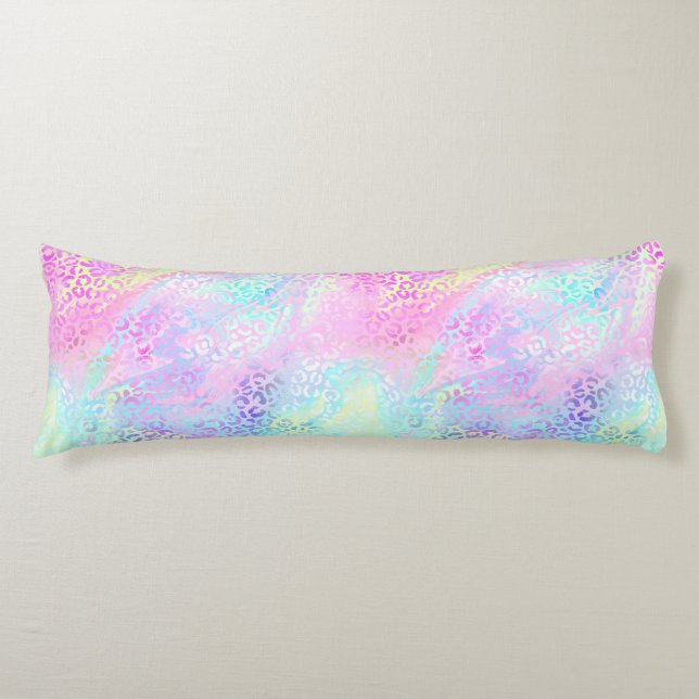 Konstruktion för Iridescent Leopard-serien 10 Kroppskudde (Framsidan)