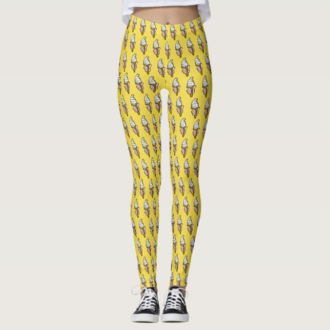 Konstruktion för isgrädda leggings (Framsida)