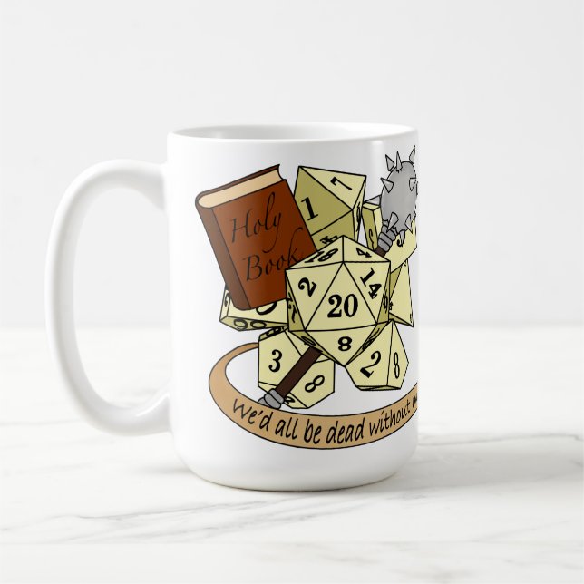 Konstruktion för kalkbit kaffemugg (Vänster)