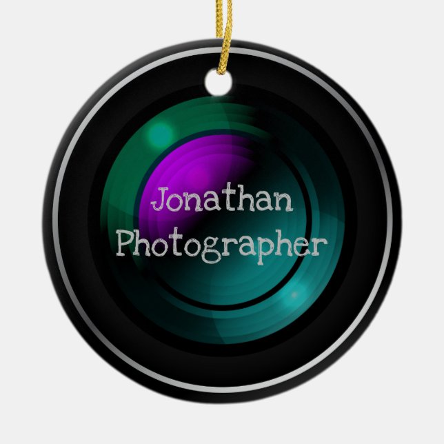 Konstruktion för kameralins - fotografi - ornament (Framsidan)