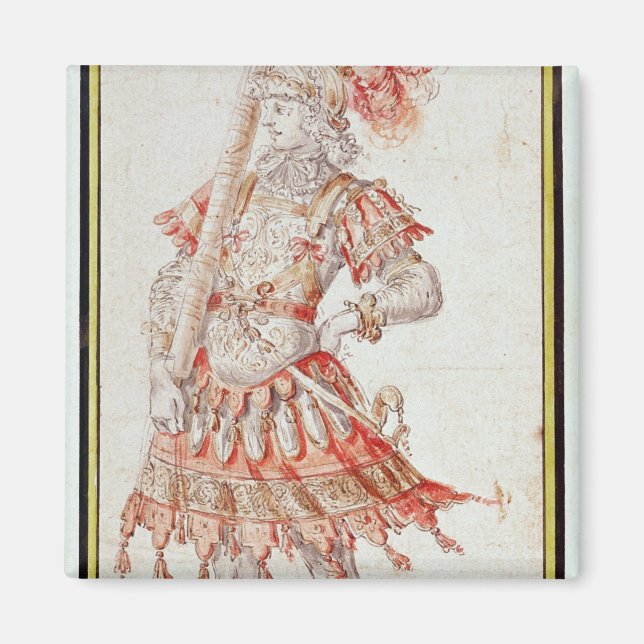 Konstruktion för karousel, 1662 magnet (Framsidan)