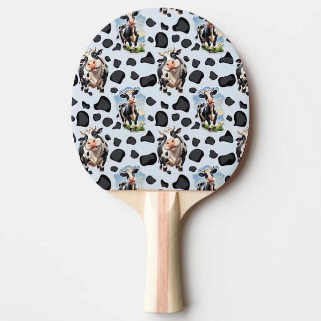 Konstruktion för kö (Mönster) Pingisracket (Framsidan)
