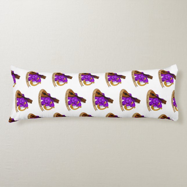 Konstruktion för kortplatta kroppskudde (Framsidan)