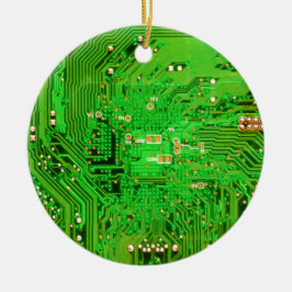 Konstruktion för kretskort julgransprydnad keramik