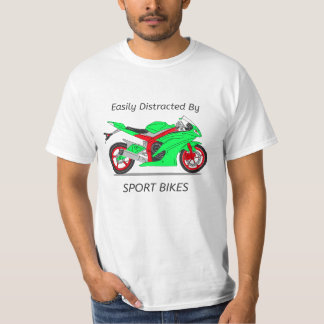 Konstruktion för "lätt spridd av sportbikes" t shirt
