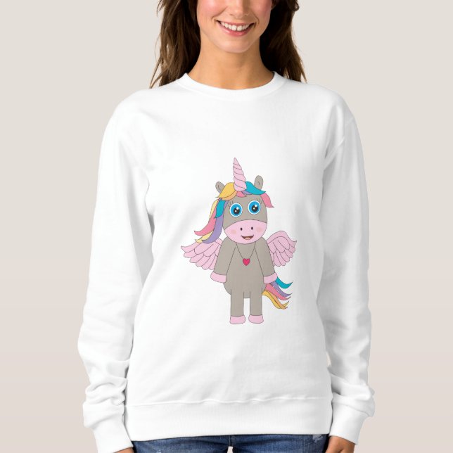 Konstruktion för ljuddämpande Unicorn T Shirt (Framsida)