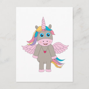 Konstruktion för ljuddämpande Unicorn Vykort
