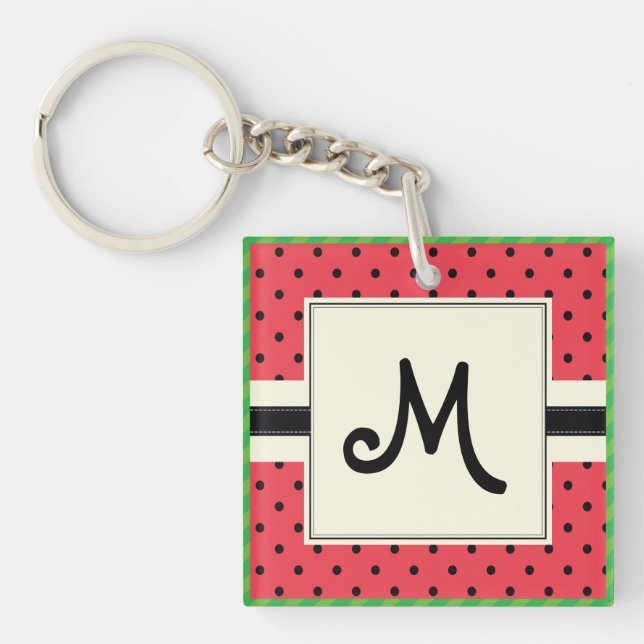 Konstruktion för Monogrammofon mönster sommarfrukt (Framsidan)