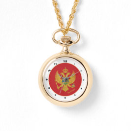 Konstruktion för Montenegro Flagga & Montenegro tr Armbandsur