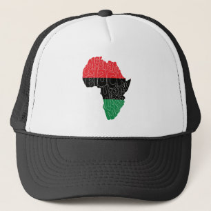 Konstruktion för Pan African Flagga Black History Keps